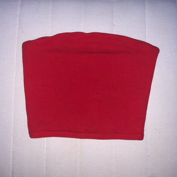 Garage red tube top - Picture 2 of 2